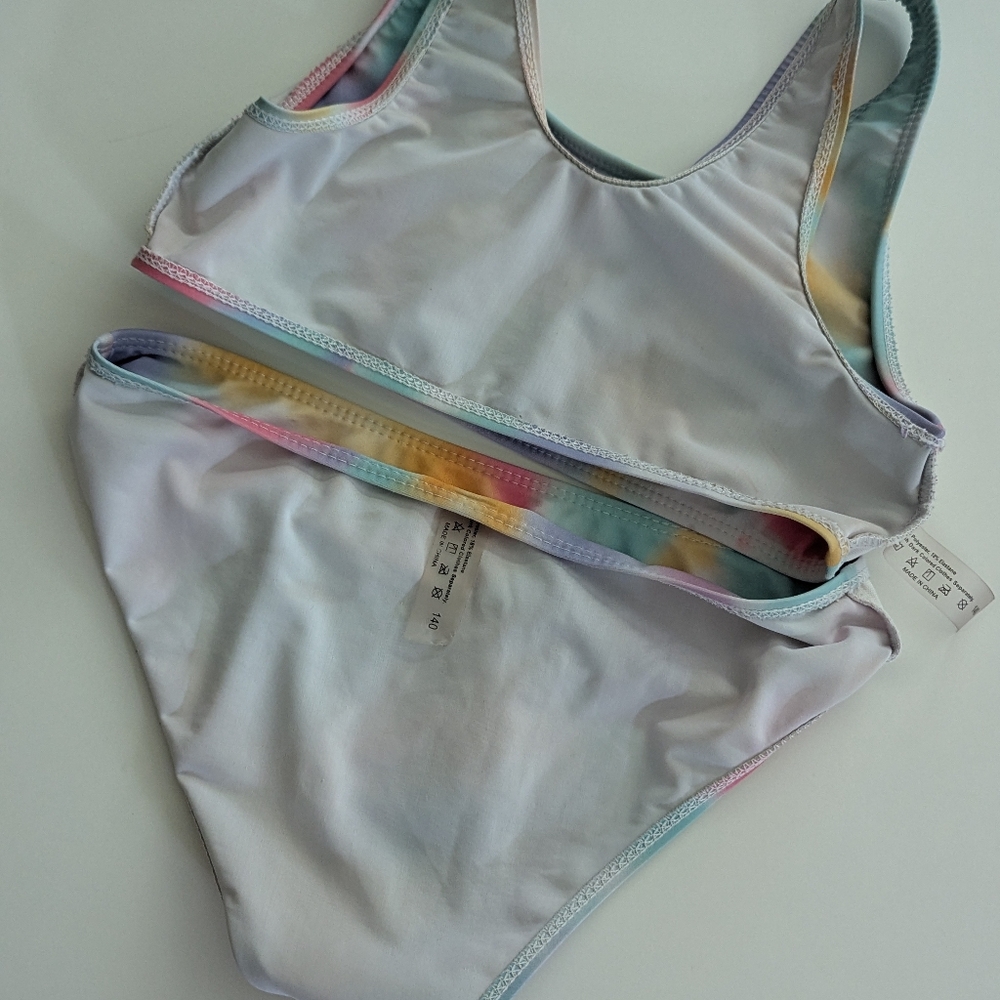 🏷️⤵️ Now $9 ✨ Colorful Kids Swim Bikini Set - Picture 3 of 3